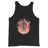 Your Puppy <3 Medium Tone Unisex Tank Top