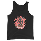 Your Puppy <3 Dark Tone Unisex Tank Top