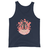 Your Puppy <3 Light Tone Unisex Tank Top