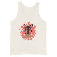 Your Puppy <3 Medium Tone Unisex Tank Top