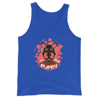 Your Puppy <3 Dark Tone Unisex Tank Top