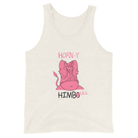 Himbull Chubby (Pink) Unisex Tank Top