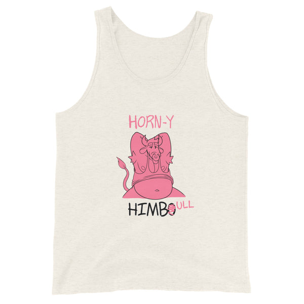 Himbull Chubby (Pink) Unisex Tank Top