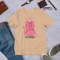 Himbull Cubby (Pink) Unisex t-shirt